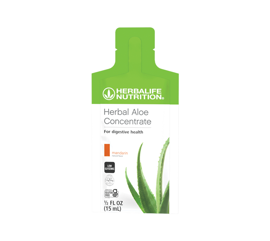 Herbal Aloe Concentrate Single-Serve Packets Mandarin 30 Packets Buy Online USA