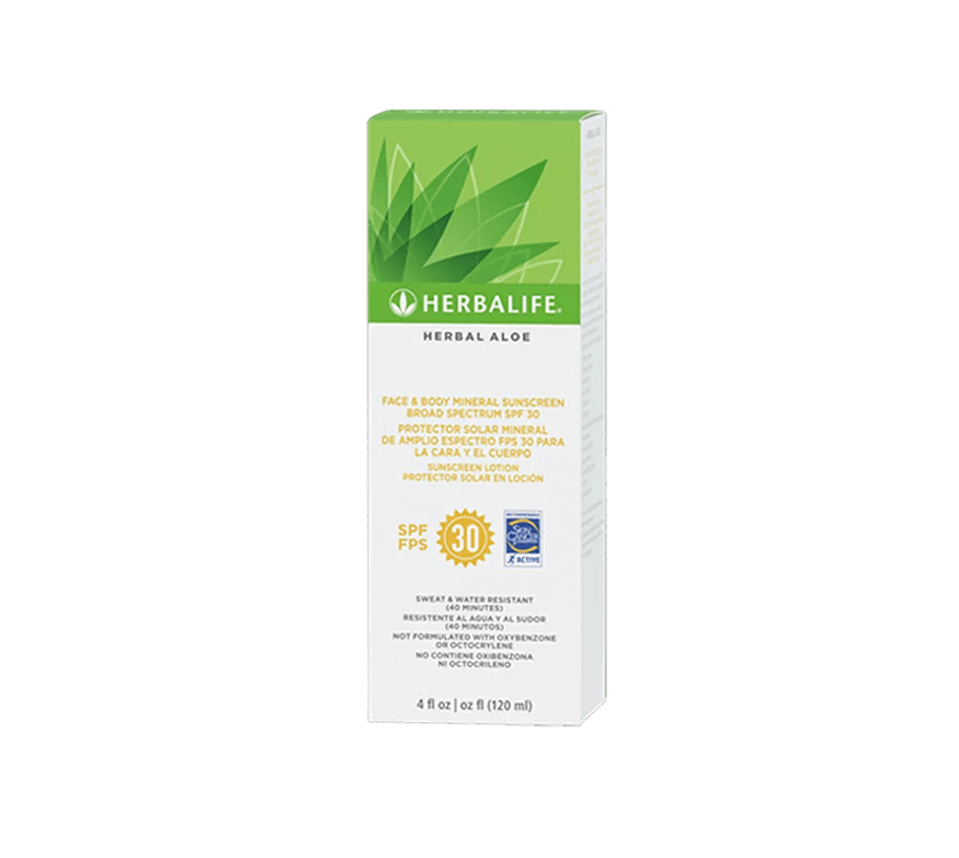 Herbal Aloe Face Body Sunscreen Broad Spectrum SPF 30 price USA order online shop