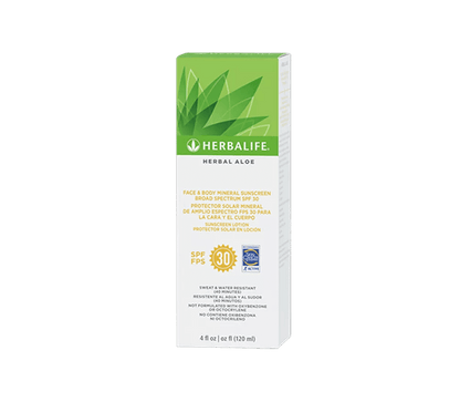 Herbal Aloe Face Body Sunscreen Broad Spectrum SPF 30 price USA order online shop