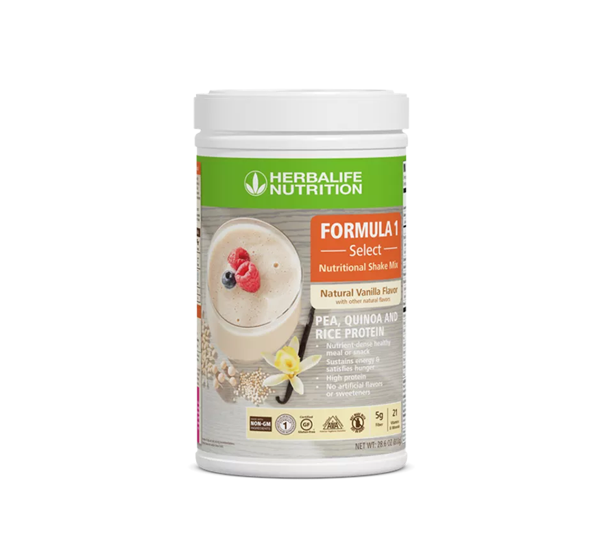 Herbalife Formula 1 Select: Natural Vanilla flavor