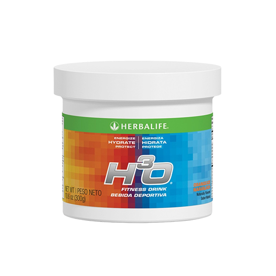 Herbalife H³O® Fitness Drink: Orangeade Canister 10.6 Oz.