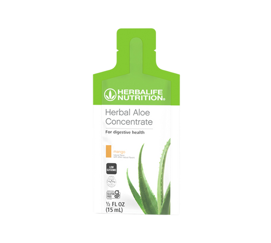 Herbalife Herbal Aloe Concentrate Single-Serve Packets: Mango 30 Packets Buy USA