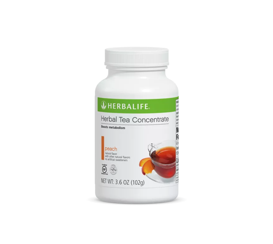 Herbalife Herbal Tea Concentrate: Peach 3.6 Oz. (102g)