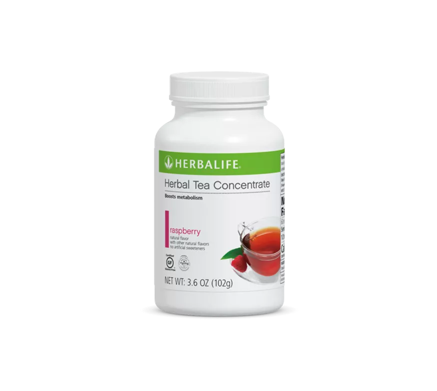 Herbalife Herbal Tea Concentrate: Raspberry 3.6 Oz. (102g)