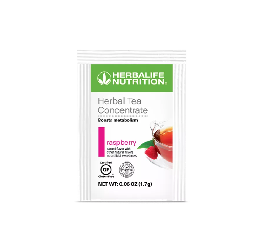 Herbalife Herbal Tea Concentrate Raspberry 30 Packets Buy USA