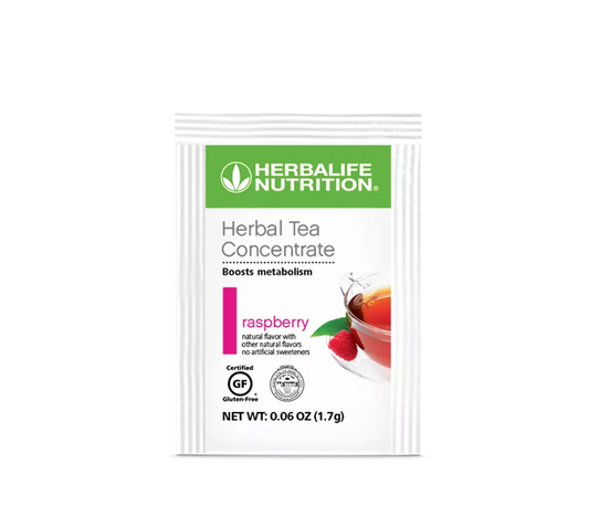 Herbalife Herbal Tea Concentrate Raspberry 30 Packets Buy USA