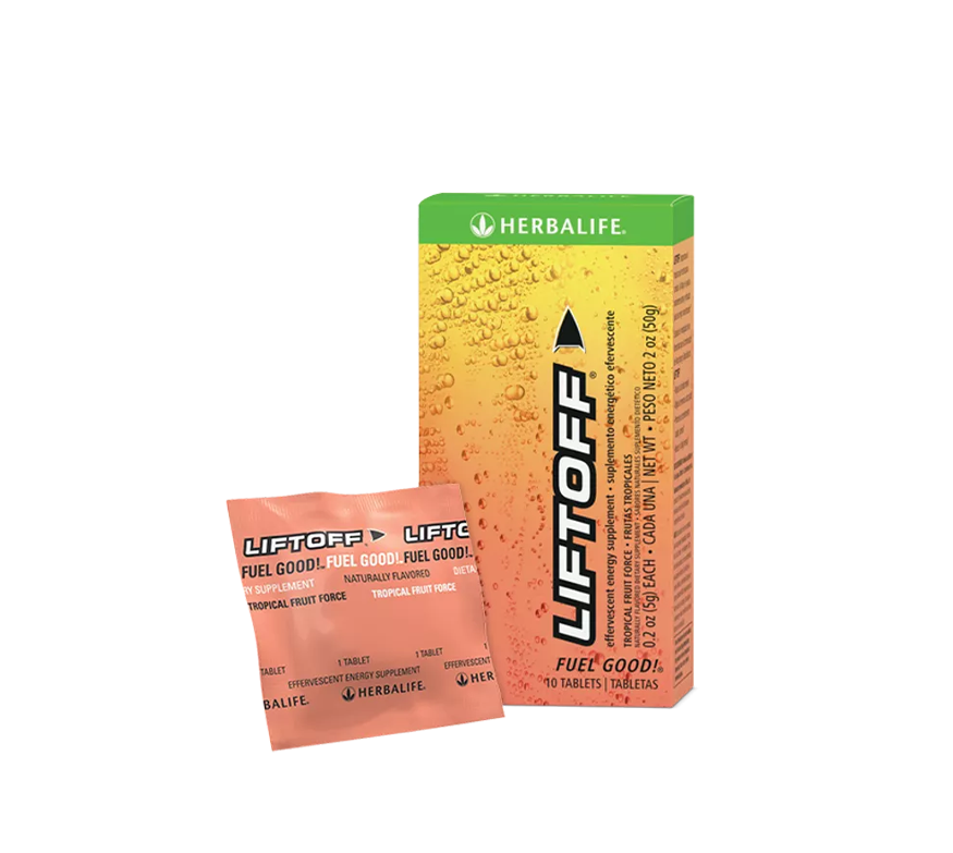 Herbalife Liftoff® Tropical Fruit Force 10 Tablets