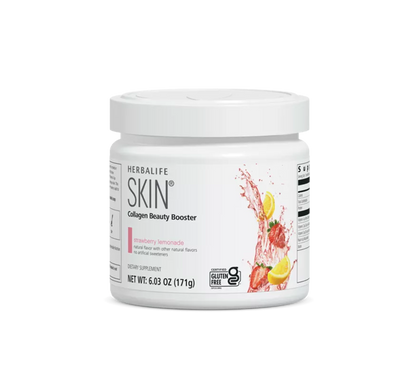 Herbalife SKIN® Collagen Beauty Booster: Strawberry Lemonade Canister 6.03 Oz.