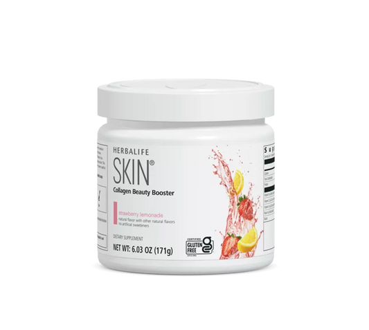 Herbalife SKIN® Collagen Beauty Booster: Strawberry Lemonade Canister 6.03 Oz.