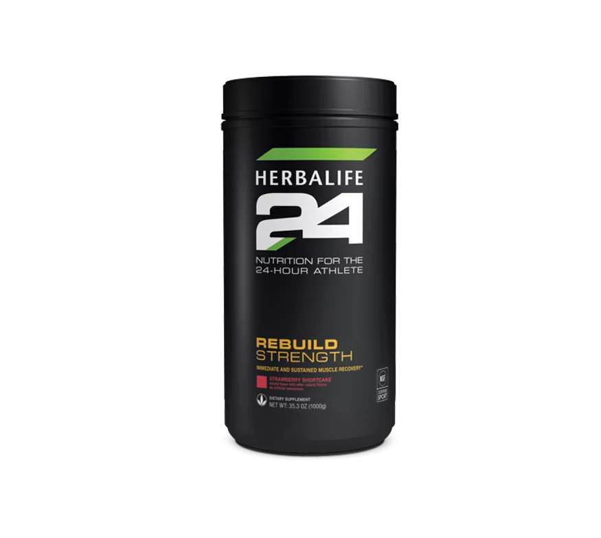 Herbalife24® Rebuild Strength Strawberry Shortcake (Canister) Buy Online USA